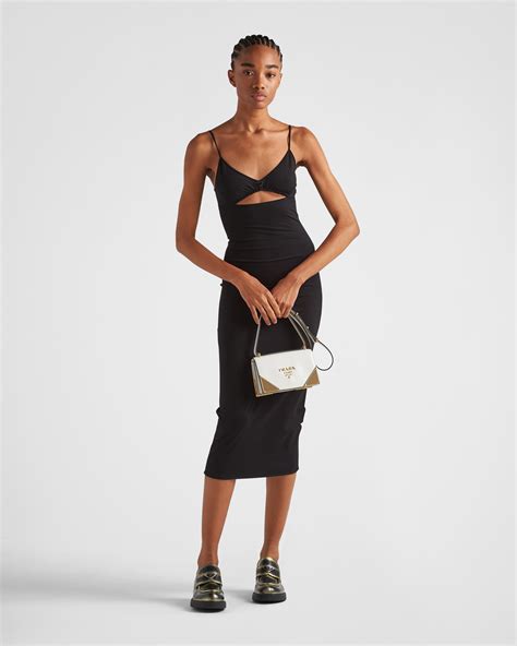 black prada dress